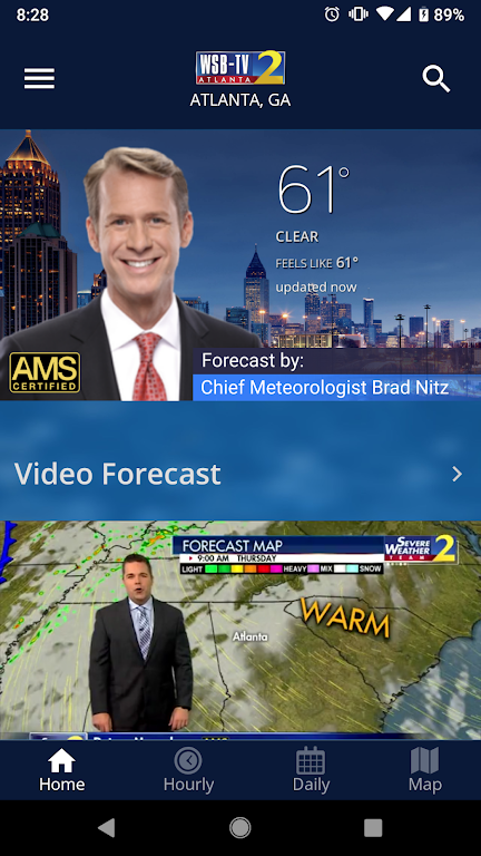 WSB-TV Weather Captura de pantalla 2