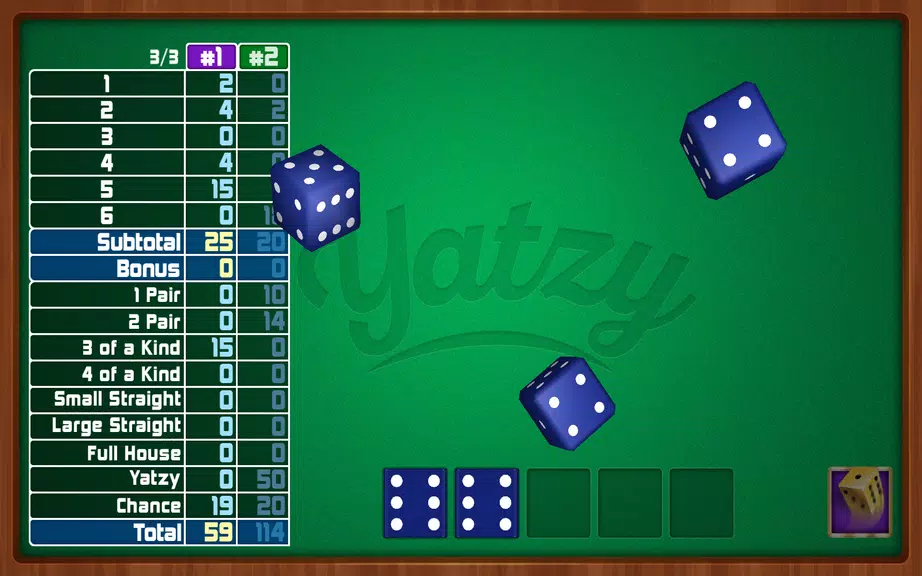 Yatzy Dice Game Screenshot 3