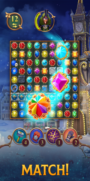 Clockmaker: Jewel Match 3 Game Screenshot 3