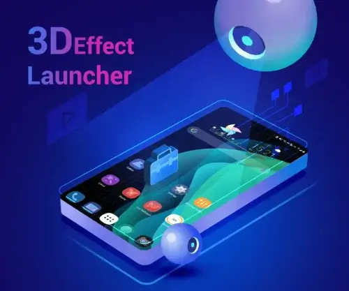 3D Effect Launcher, Cool Live Captura de pantalla 1