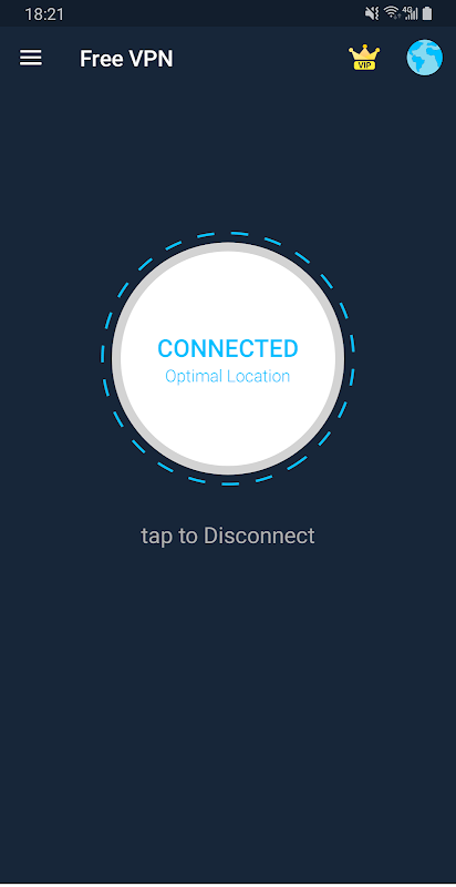 VPN - Unlimited Fast VPN Proxy Captura de tela 1