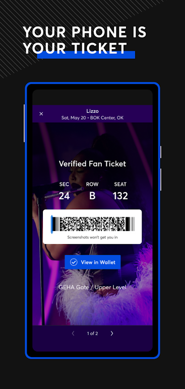 Ticketmaster－Buy, Sell Tickets Captura de tela 1