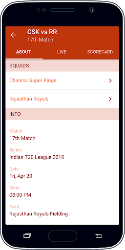 Live Cricket Score & News應用截圖第4張