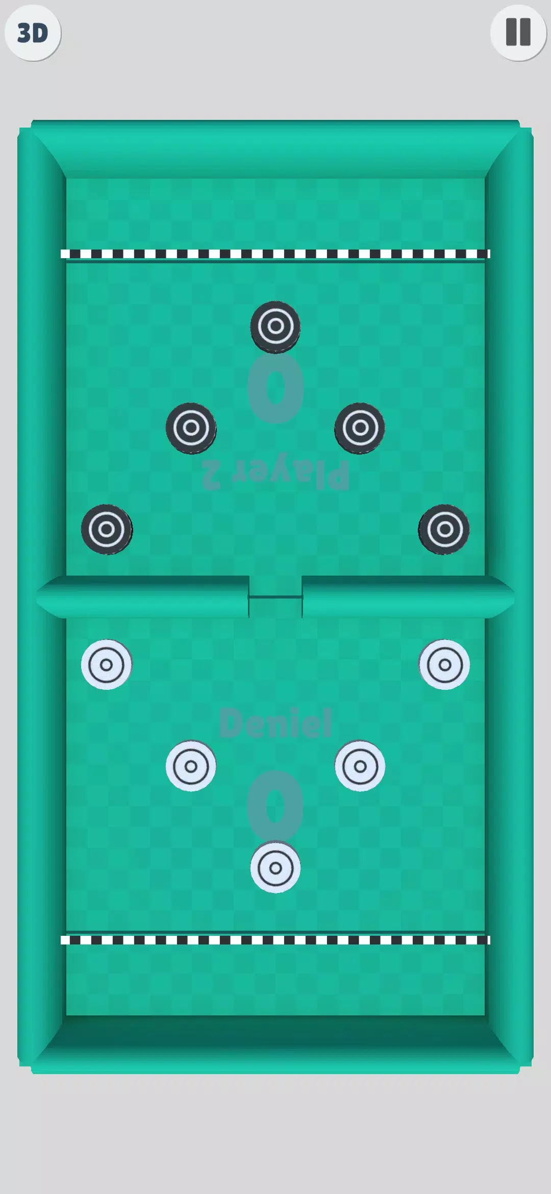 Puck Battle 2 Player Game Скриншот 3