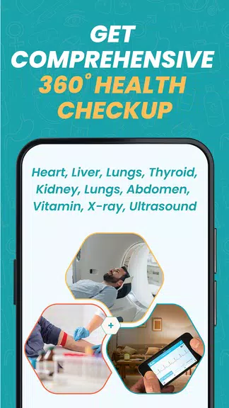 Healthians -Full Body Checkup Capture d'écran 4