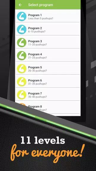 100 Pushups workout BeStronger Screenshot 2