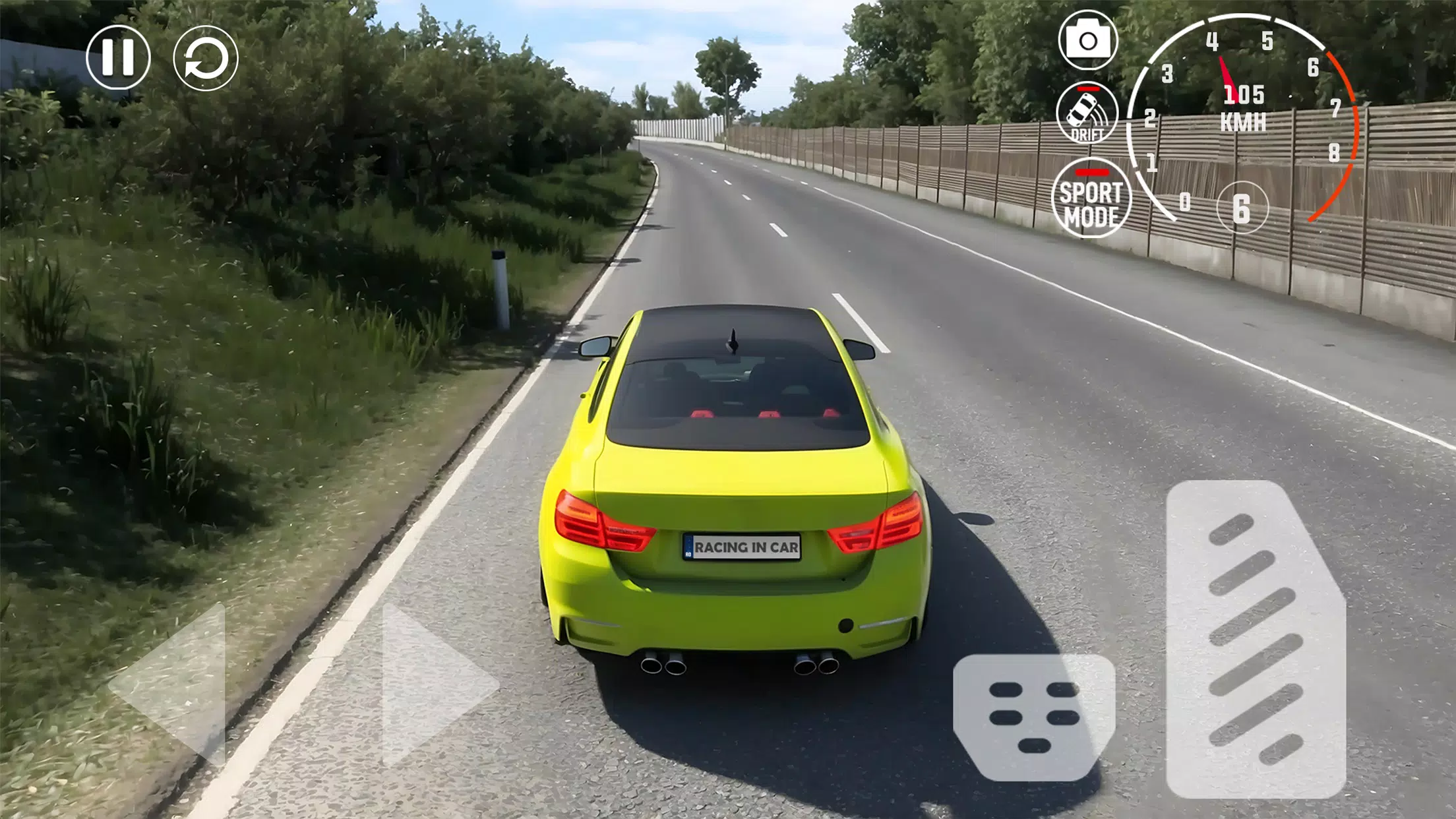 Racing in Car Driving Games 24 Schermafbeelding 1