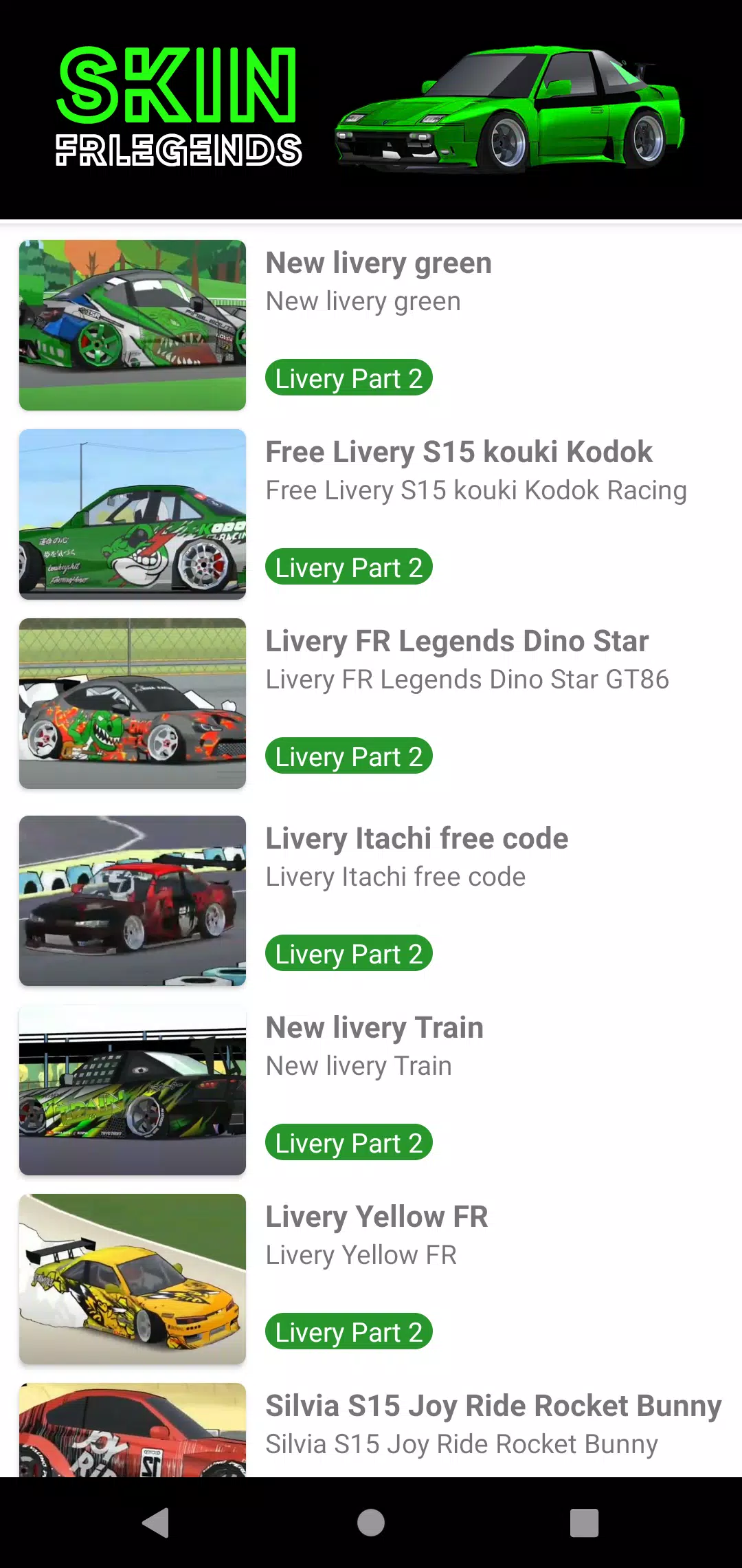 Skin FRLegends Livery Mod Ekran Görüntüsü 2
