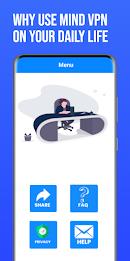 MIND VPN - Fast & Safe Vpn スクリーンショット 4