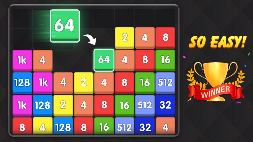 Merge Block - number games 스크린샷 2