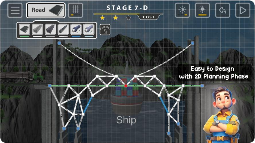 Bridge Constructor Screenshot 2