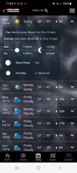 VNL Weather Ekran Görüntüsü 2