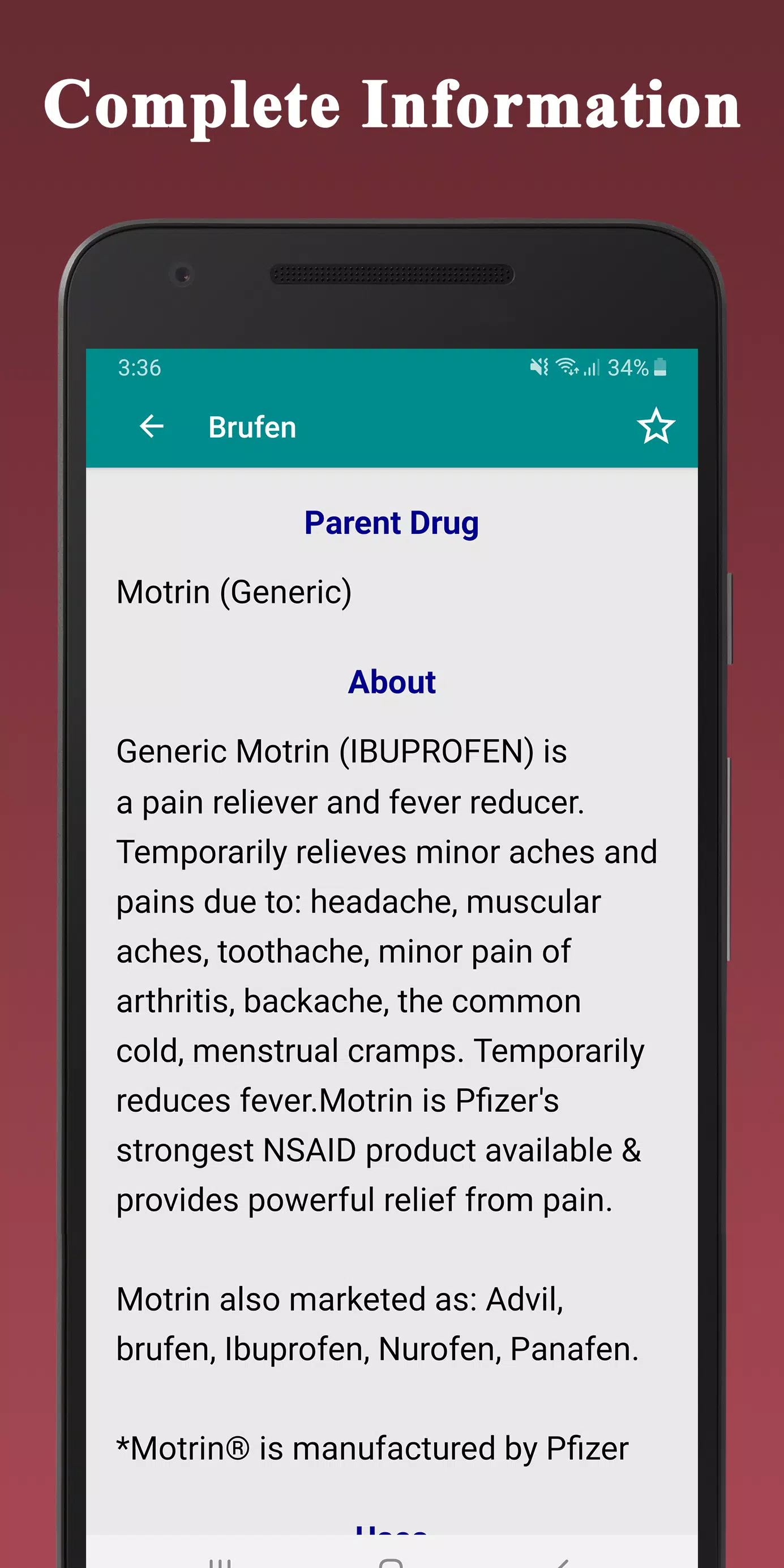 Medical Drugs Dictionary Guide应用截图第3张