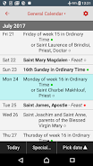 Catholic Calendar: Universalis ภาพหน้าจอ 1