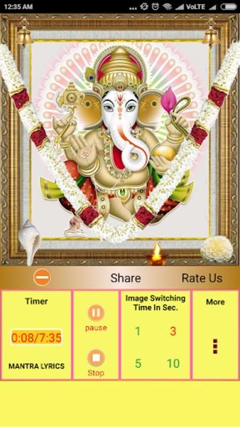 Powerful Ganesh Mantra Ekran Görüntüsü 2