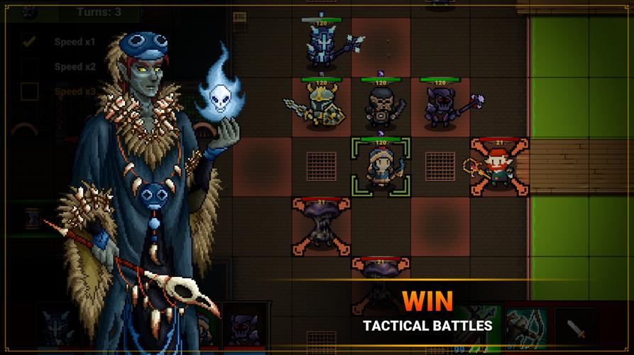 Dungeons&Tactics: TBS RPG Captura de tela 1