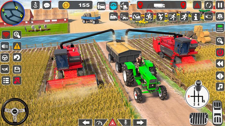 Tractor Driving Farming Games應用截圖第4張