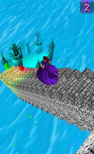 Cinderella 3D. Road to Castle. Captura de pantalla 1