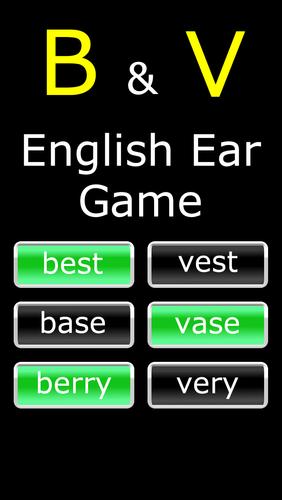 English Ear Game 2 Capture d'écran 1