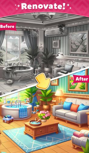 Princess Home Cleaning Games Скриншот 2