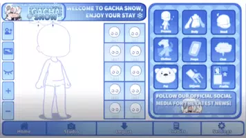 Schermata Gacha Snow Mod 3