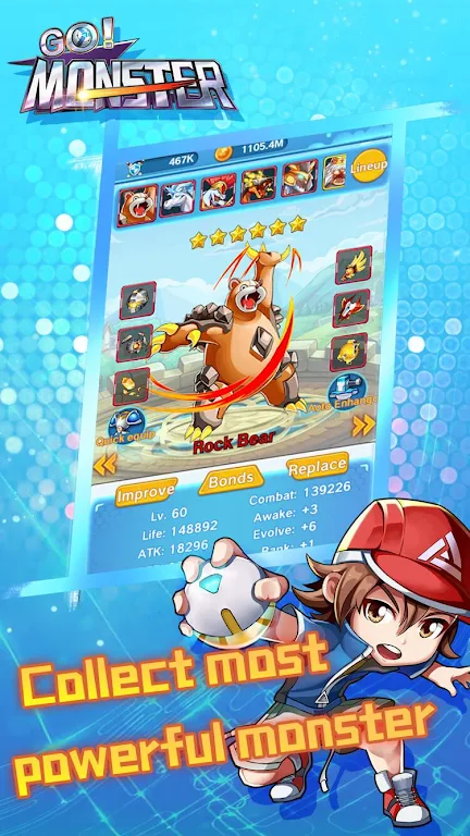 Monster Go! Captura de tela 2