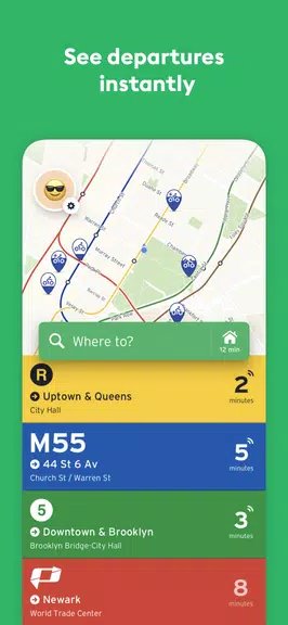 Transit • Subway & Bus Times 스크린샷 1
