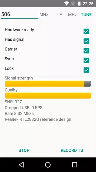 DVB-T Driver Screenshot 2