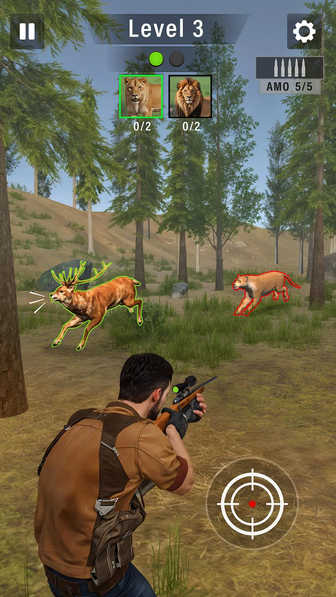 Schermata Animal Shooter: Wild Hunt 4