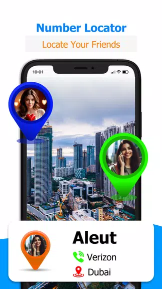 GPS Mobile Number locator App Zrzut ekranu 3