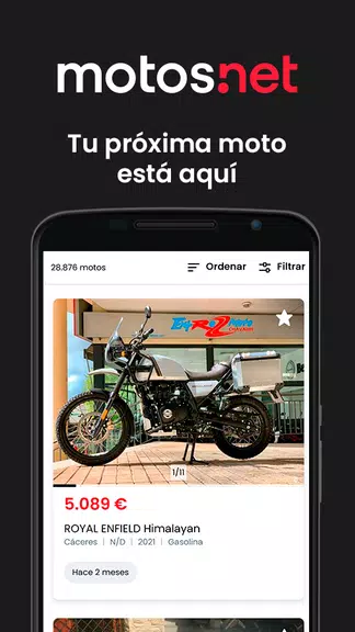 Motos.net - Motos de Ocasión Screenshot 2
