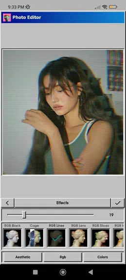 Schermata Vaporgram Photo & Video Editor 2