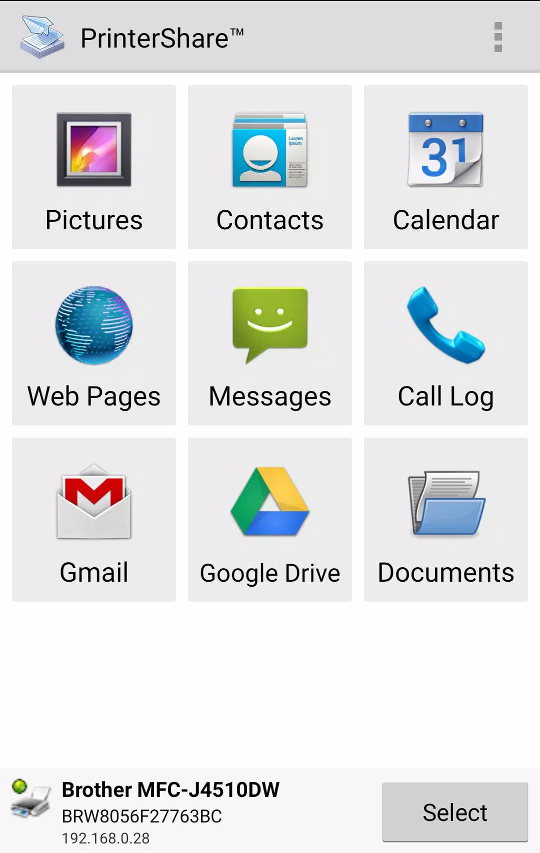 PrinterShare Mobile Print Screenshot 1