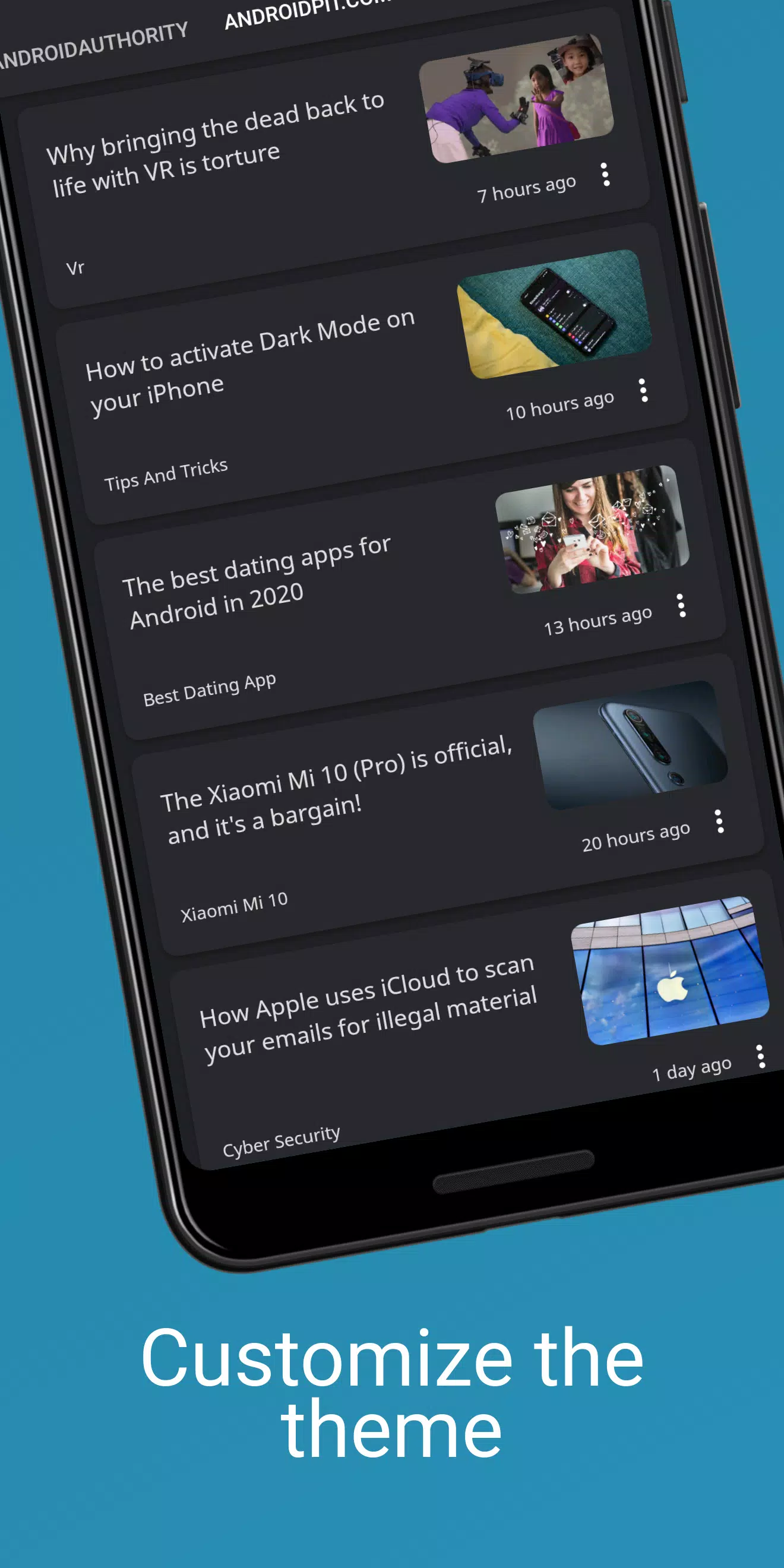 News on Android™ ဖန်သားပြင်ဓာတ်ပုံ 4