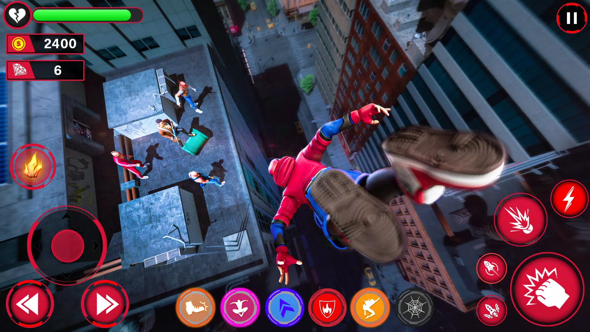 Spider Fighter man hero ภาพหน้าจอ 3