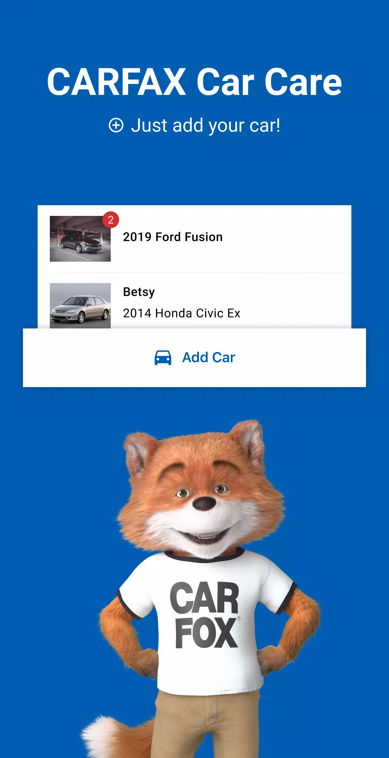 CARFAX Car Care App應用截圖第1張