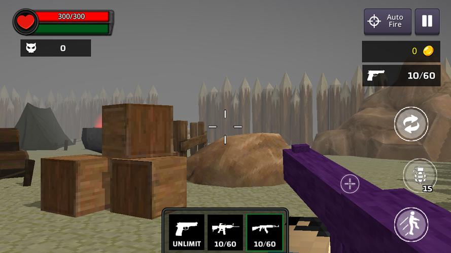 Pixel Gunner Скриншот 2