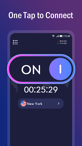 Rapid VPN - Free & Fast & Unlimited Security Proxy ဖန်သားပြင်ဓာတ်ပုံ 1
