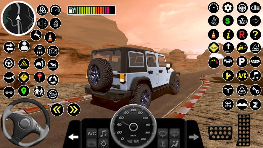 Long Road Trip Car Simulator Schermafbeelding 4