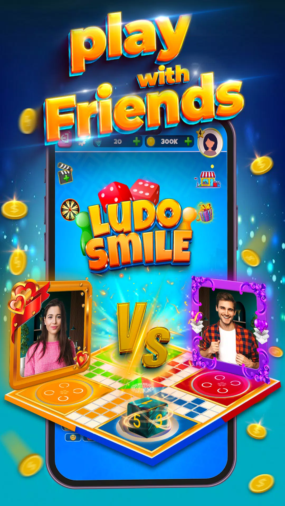 Ludo Online: Dice & Board Game স্ক্রিনশট 1