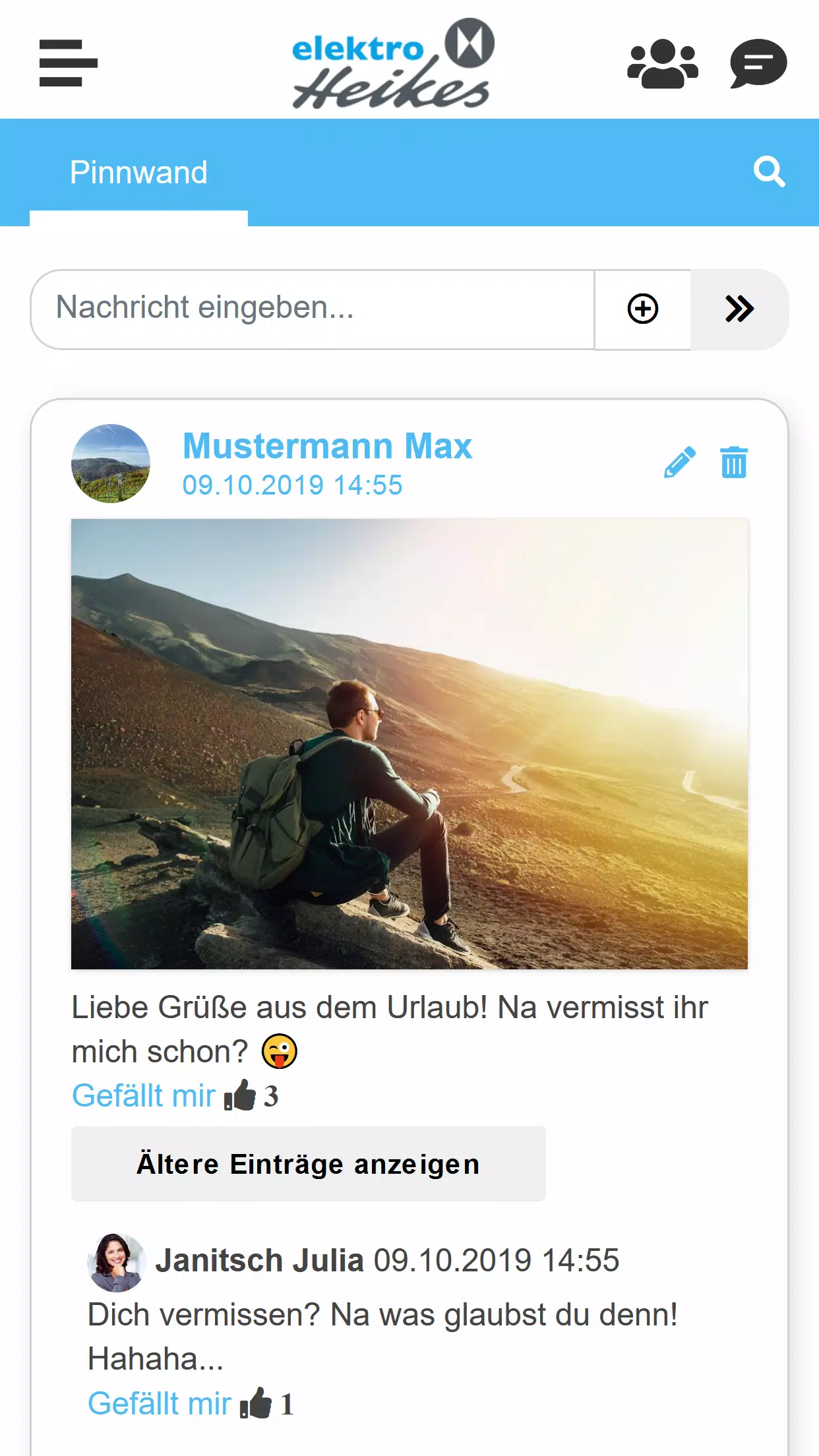 Elektro Heikes Mitarbeiter Screenshot 1