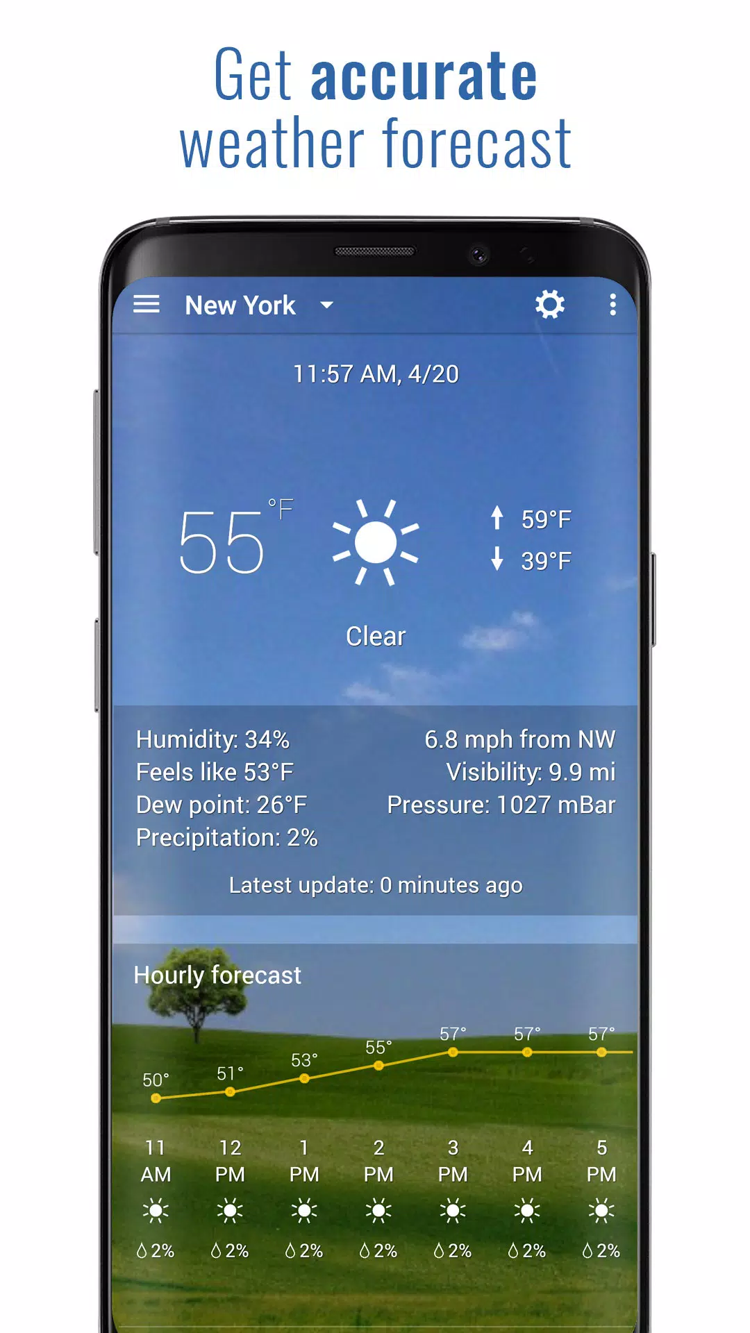 Schermata 3D Flip Clock & Weather 3