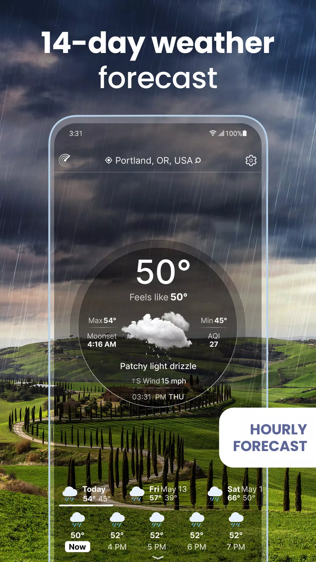 Weather Live° Captura de tela 1