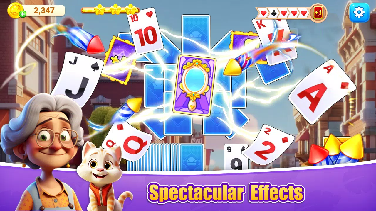Patience Solitaire TriPeaks Screenshot 1