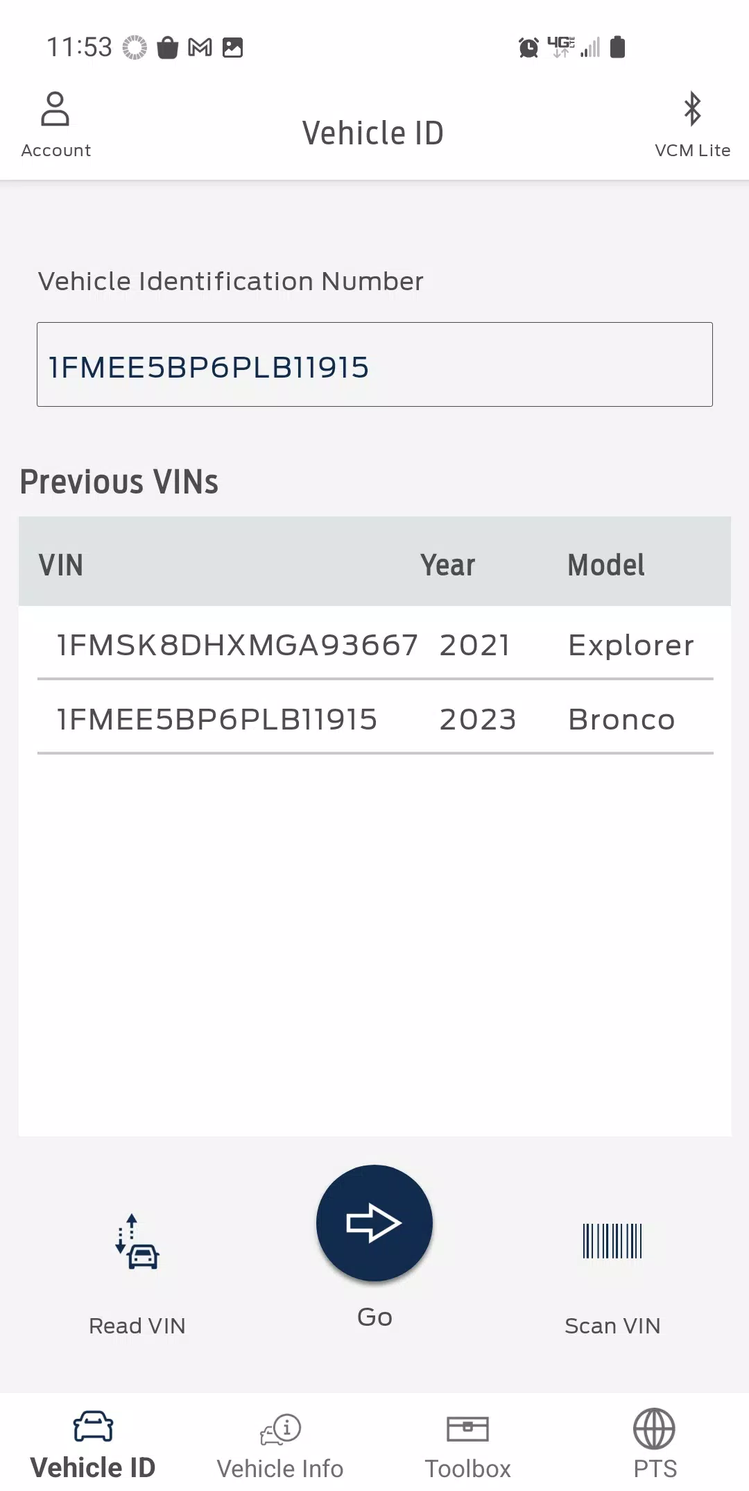 Ford DiagNow Screenshot 1