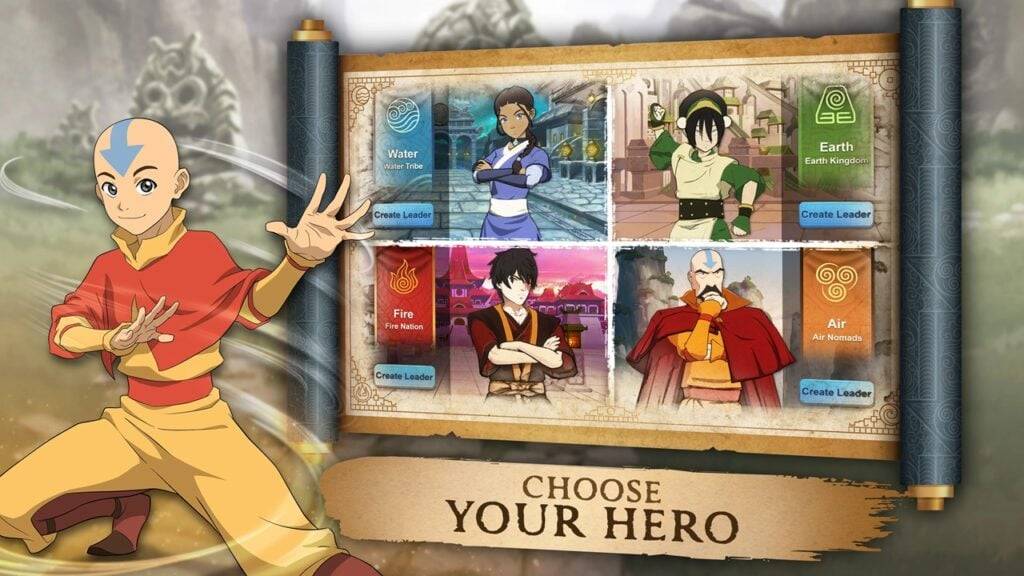 "Avatar Legends: Realms Collmide Android ကိုဖွင့်လိုက်တယ်"
