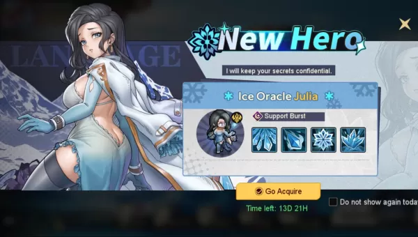 Julia Character Showcase in Realms of Pixel