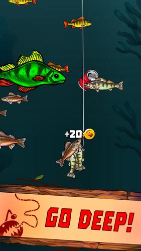 Fishing: Mutant Fish Zone! Captura de pantalla 2