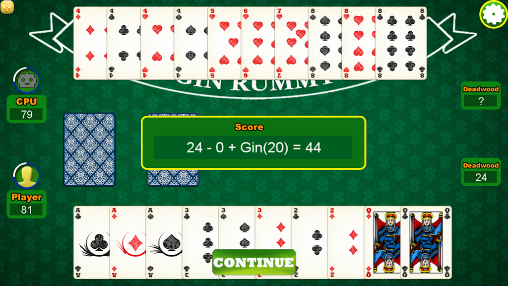 Schermata Gin Rummy Pabroton 3