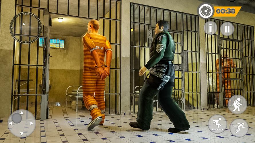 Police Vs Prisoner Escape jail ဖန်သားပြင်ဓာတ်ပုံ 1